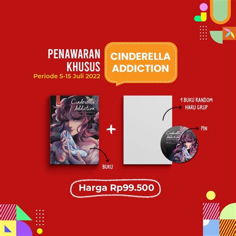 Jual READY Novel CINDERELLA ADDICTION Akiyoshi Rikako Bonus Buku