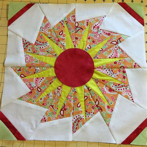 A Paper Pieced Quilt Block I Made That Is Available On Craftsy Paper