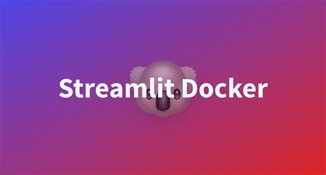 Streamlit Docker A Hugging Face Space By Ds