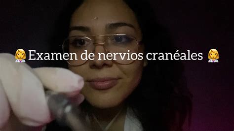 ASMR examen de nervios craneales roleplay atención personal