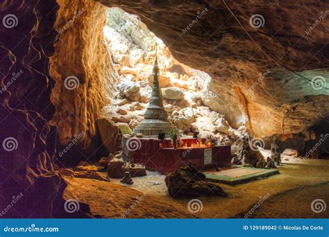 Sadan Sin Min Cave Hpa An Myanmar Burma Stock Image CartoonDealer