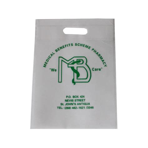 Wholesale Factory Supplier Die Cut Bags Reusable D Cut Non Woven Bags