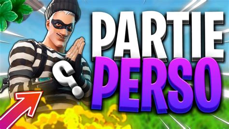 LIVE FORTNITE FR PS4 PP PARTIE PERSO BOUTIQUE DU 2 Mars Concours 2k