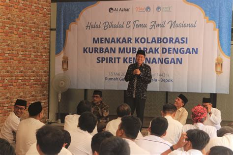 LAZ Al Azhar Gelar Acara Halal Bihalal Dan Temu Amil Nasional