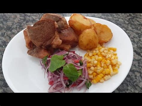 Chicharr N De Chancho Receta Peruana Cocina Con Jazny Youtube