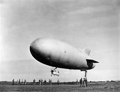 U.S. ARMY BLIMP, c1940 Photograph by Granger