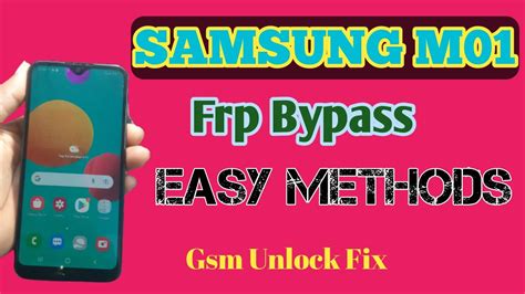 Samsung M01 Core Frp Bypass II Samsung M01 Core Google Account Remove