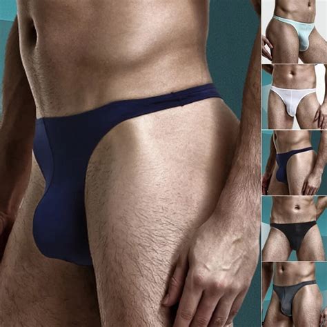 HOMMES G STRING RENFLEMENT Pochette Culotte Micro Bikini T Back Sous Culotte EUR PicClick FR