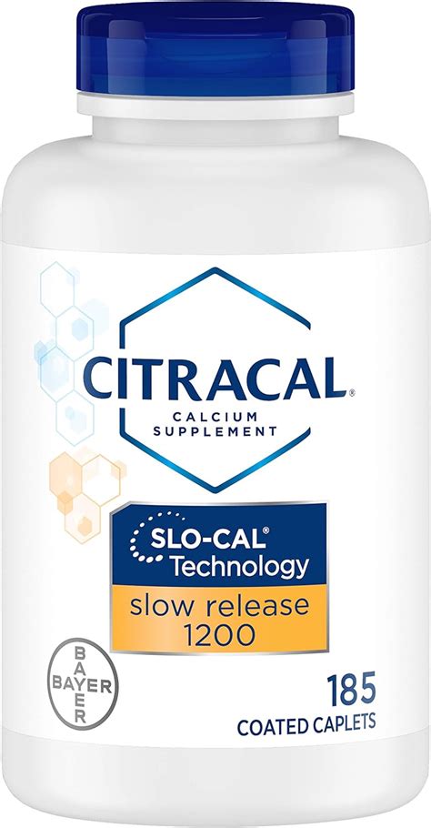 Citracal Slow Release 1200 1200 Mg Calcium Citrate And Calcium Carbonate Blend With