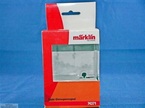 Märklin 74371 H0 Licht Gleissperrsignal