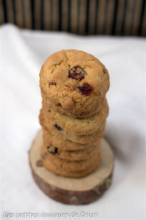 Les Petites Douceurs De Cricri Recette Cookies Aux Cranberries Et