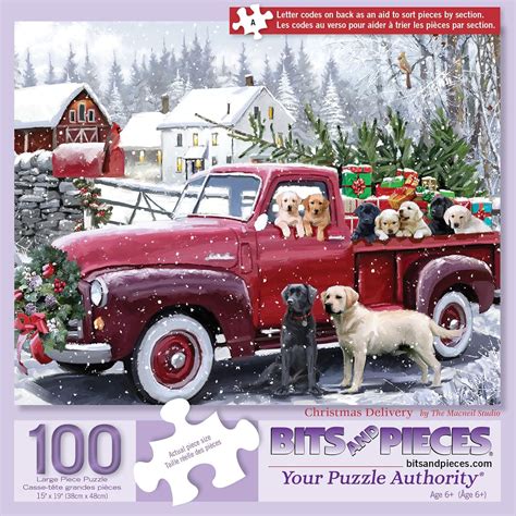 Amazon.com: Bits and Pieces 100 Piece Puzzles for Adults 100 Extra