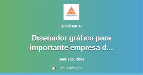 Diseñador gráfico para importante empresa de venta de insumos y equipos