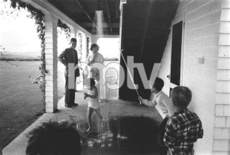 John F Kennedy With Jacqueline And Carolineat Hyannis 1959 © 2000