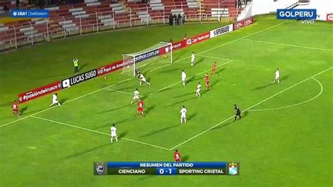 Cienciano Vs Sporting Cristal Cr Nica Resumen Gol De Irven