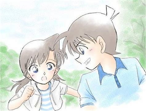 Shinichi X Ran Shinichi And Ran Fan Art Fanpop