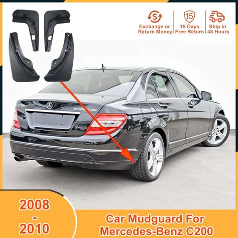 Car Mudguard Mudflaps Mud Flaps For Mercedes Benz C