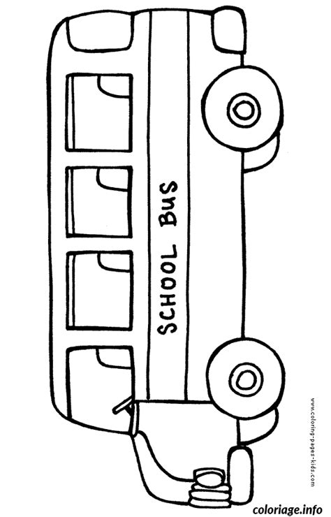 Coloriage Dessin Bus Enfant 30