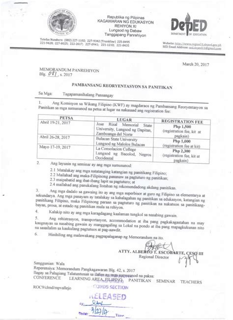 Pdf Issuances Depedroxi Phissuances Depedroxi Ph Uploads Pambansang