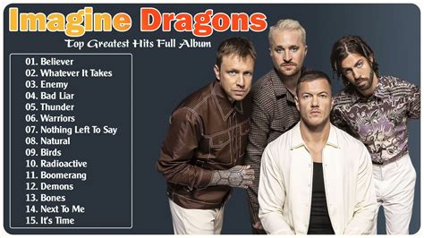 Imagine Dragons Greatest Hits Playlist Best Songs Imagine Dragons Full Album 2022 Youtube