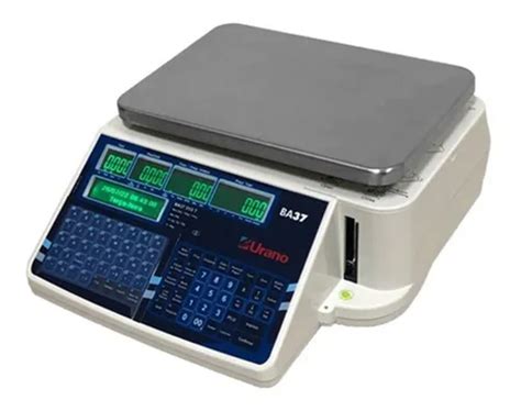 Balança Digital Com Etiqueta - Balança Eletronica Digital Impressora Etiqueta Adesiva 30kg ...
