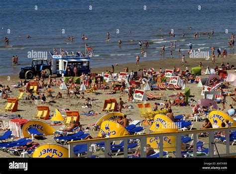 Zandvoort Netherlands Beach Sea near Amsterdam Stock Photo - Alamy