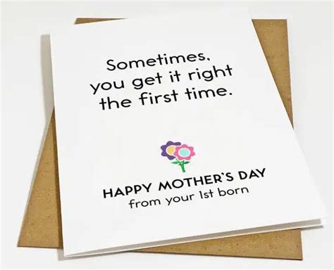 The Ultimate List Of 74 Funny Mother's Day Card Messages