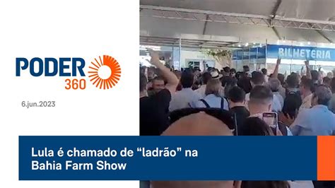 Lula visita feira agro em reduto petista e é chamado de ladrão