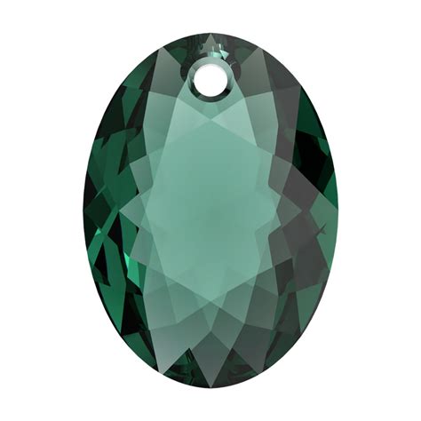 Swarovski 6438 Pendants Emerald 9mm HARMAN