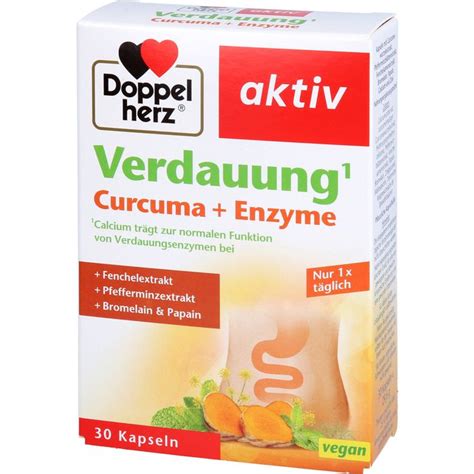 Doppelherz Verdauung Curcuma Enzyme Kapseln Wir Leben Apotheken