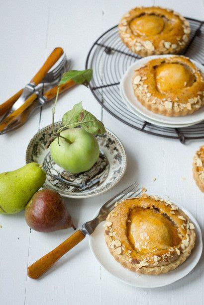 Pear And Cardamom Frangipane Tarts Recipe Frangipane Tart