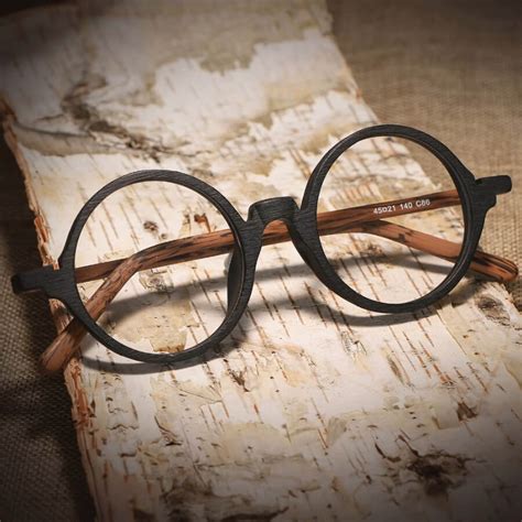 Round Wooden Glasses Frame