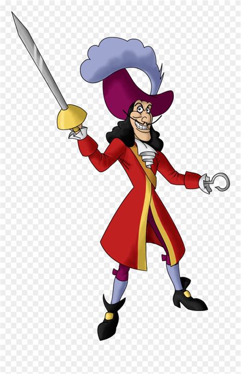 Captain Hook Disney Villain Clipart ... | Captain hook disney, Captain hook, Disney villains