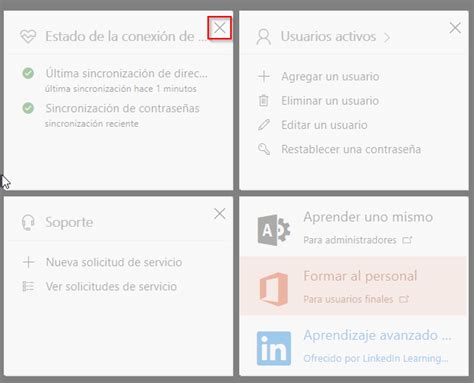 P Ldora Para Administradores De Office Portal De Administrador