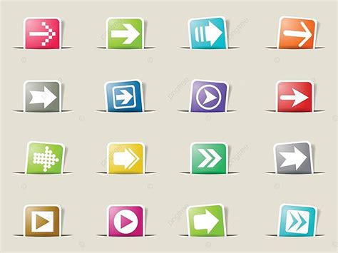 Arrow Icon Set Vector Bottom Icon Vector Vector Bottom Icon Png And