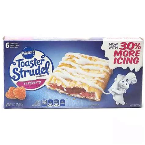 Pillsbury Toaster Strudel Pastries Raspberry Foodland