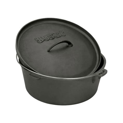 Bayou Classic 4 Quart Cast Iron Dutch Oven 7400