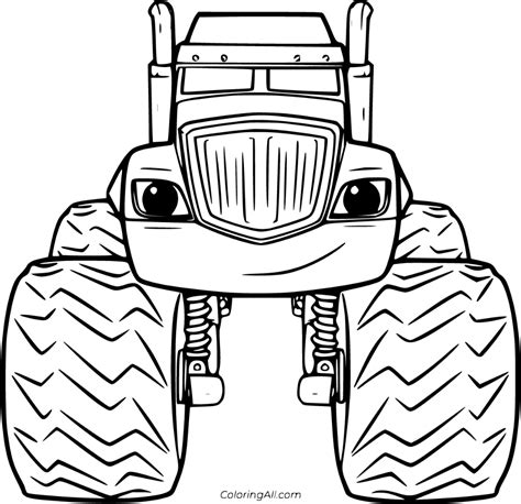 30 Free Printable Blaze And The Monster Machines Coloring Pages In