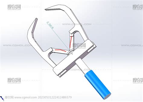 机械爪手solidworks数模机械工具模型下载 摩尔网cgmol