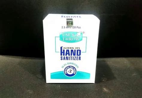 Hand Sanitizer Sachet 25 Ml At Rs 060pouch In Surat Id 22590653530