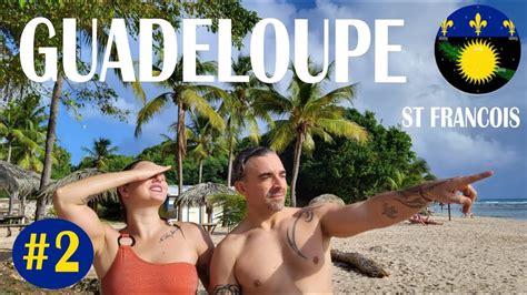 Vlog Guadeloupe 2023 Journée sous la pluie marché rotonde plage