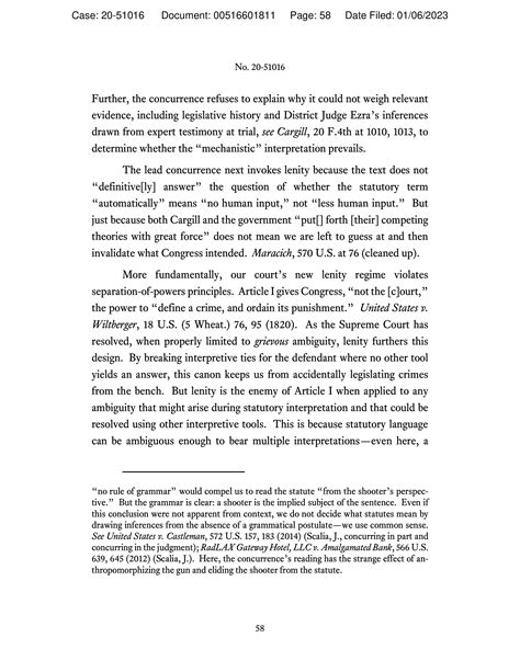 Rob Romano On Twitter Breaking Cargill V Garland 5th Circuit En