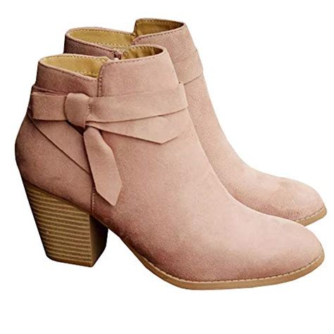 Reviews For Piepiebuy Women S Tie Knot Chelsea Pump Ankle Boots