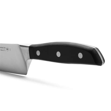 Cuchillo Rocking Santoku Acero Inoxidable Forjado Nitrum Mm Negro