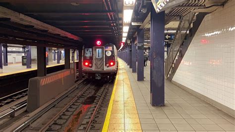 Sleep G O R F Train Via Rd Street At Queens Plaza Youtube