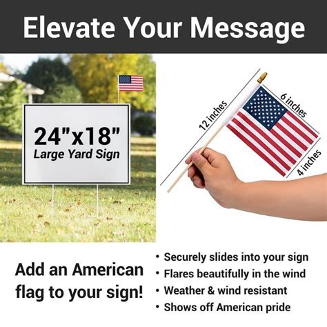 18 X 24 Vote Democrat Yard Sign