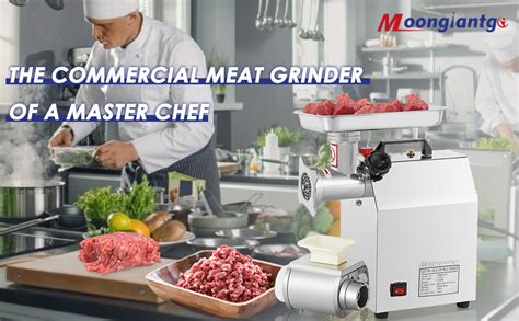 Moongiantgo Commercial Meat Grinder 1 5hp Heavy Duty