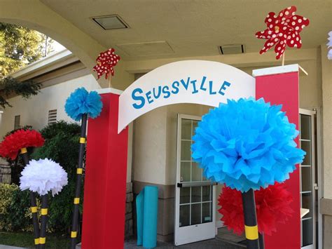 Dr Seuss Themed Decor