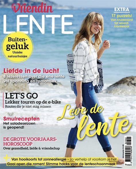 Tijdschrift Vriendin Lentespecial Pers Wereld