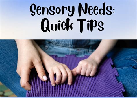 What Are Sensory Needs And How Can You Help